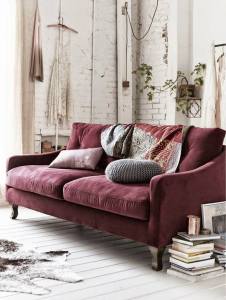 Marsala sofa